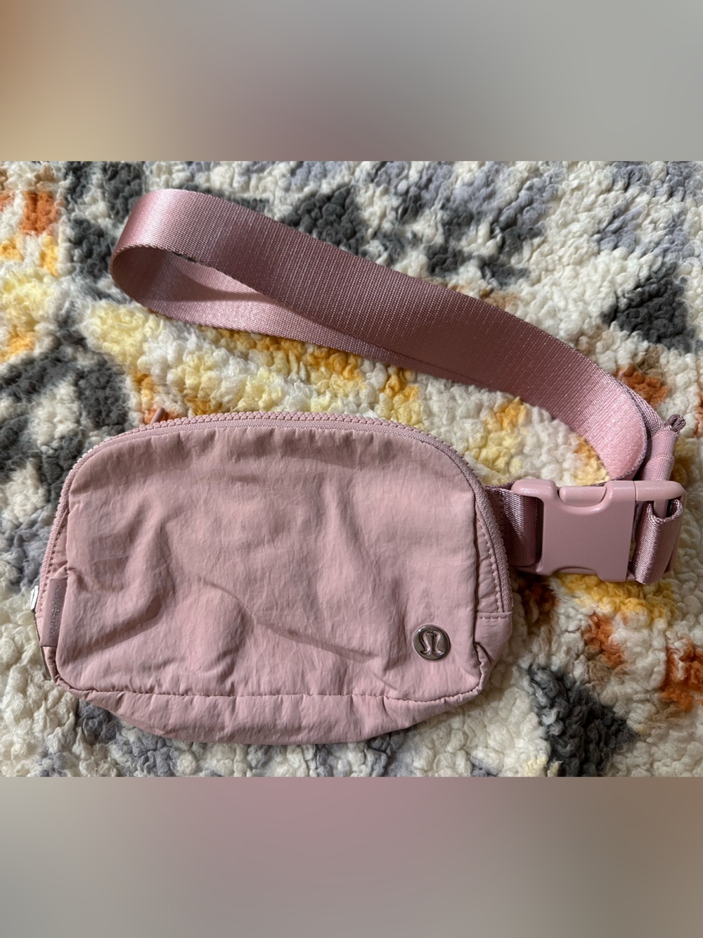 lululemon athletica Pink Crossbody Belt Bag